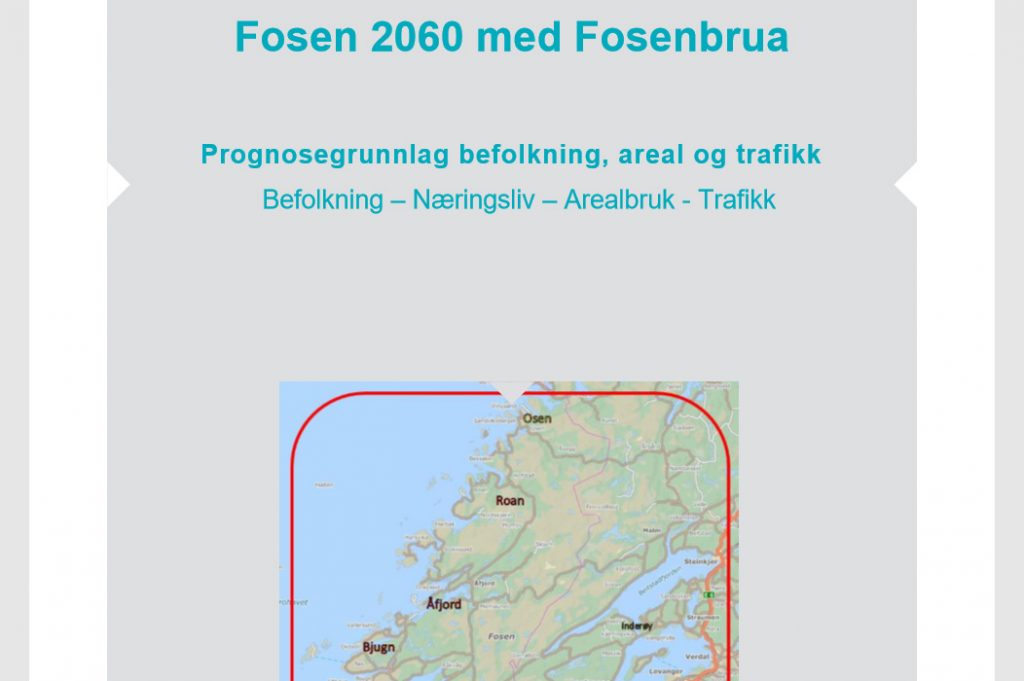 Fosen 2060 med Fosenbrua - Norconsult